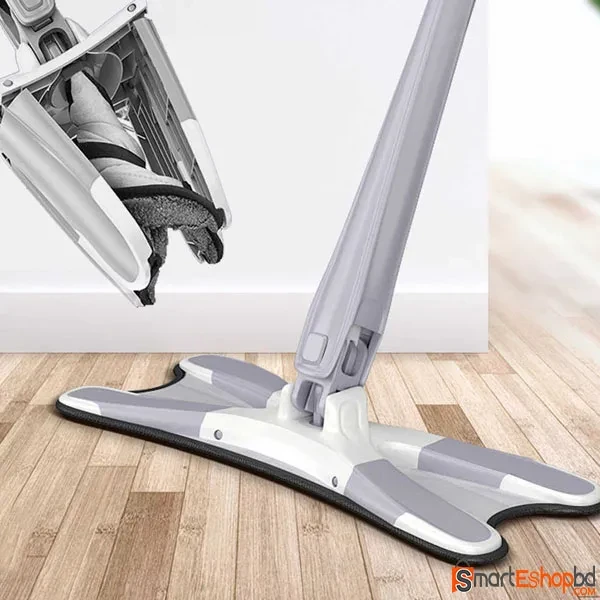 X-type Microfiber floor mop