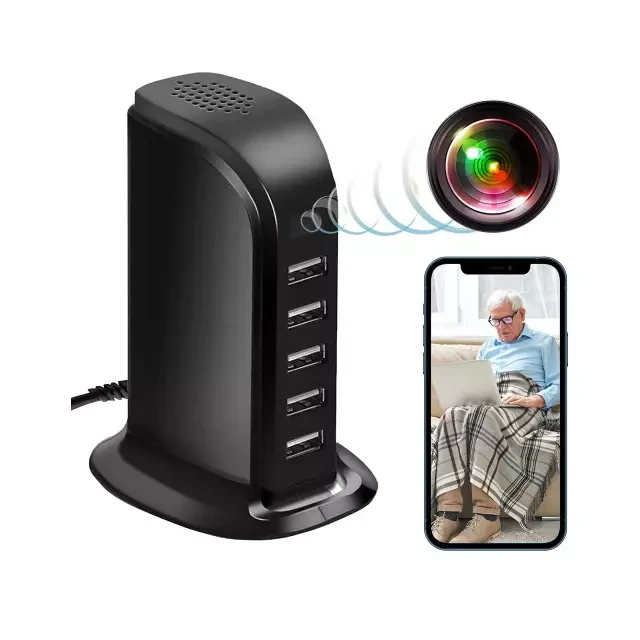 USB Wall Charger Wi-Fi Camcorder