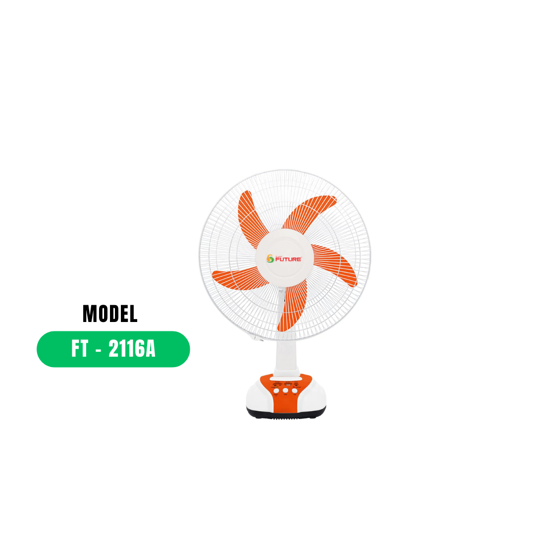 FT-2116A Rechargeable AC-DC Fan – 16 Inch