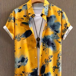 Premium China Micro Fabric Casual Half Sleeve Shirt For Men