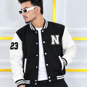 Stylish Cotton Varsity Jacket