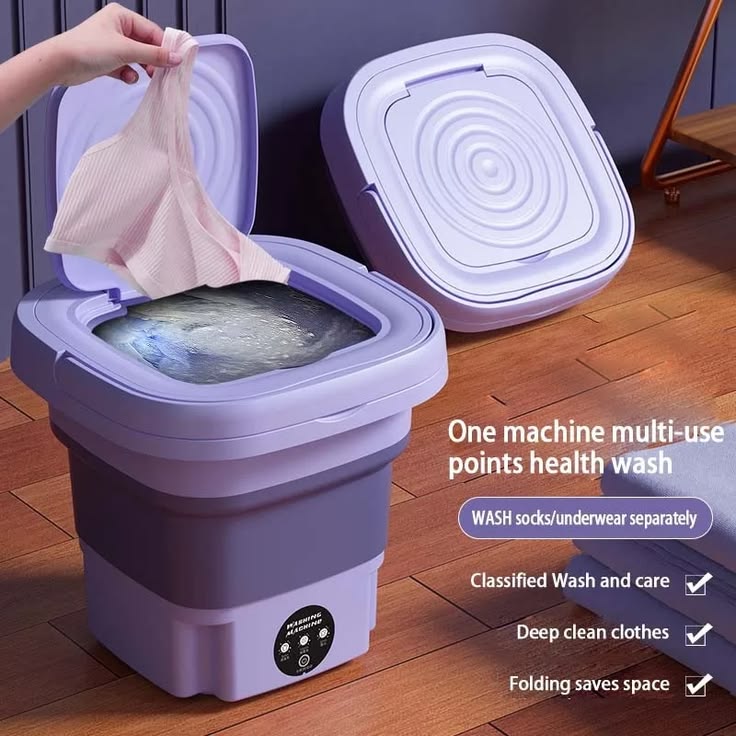Electric Folding Household Folder Clothes Washer Mini Laundry Small Washing Machine