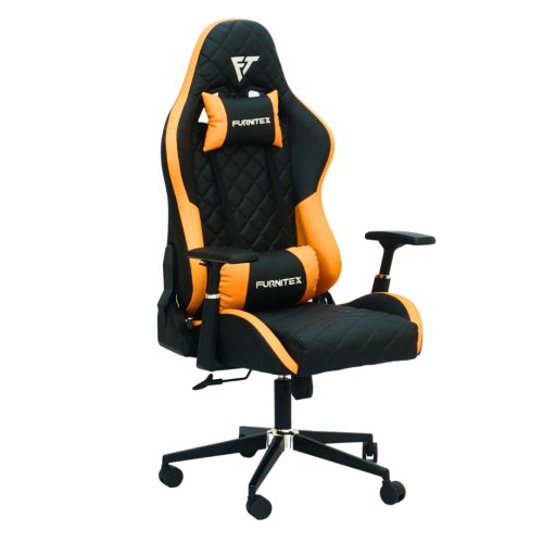 FURNITEX - Gaming Chair with 4D Armrest (FT-G4) Orange