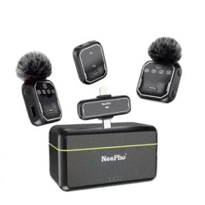 Neepho NP-61 Wireless Microphone For Type-C, iPhone & Camera