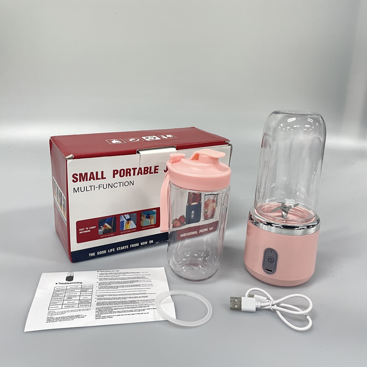 Portable Electric Blender Mini Fruit Juice Mixer