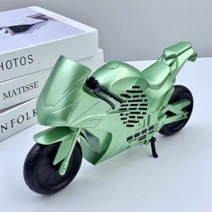 X-733 Motorcycle Shaped Portable Wireless Bluetooth Speaker – Unique Sports Bike Design, FM Radio, USB, TF Card & AUX Support