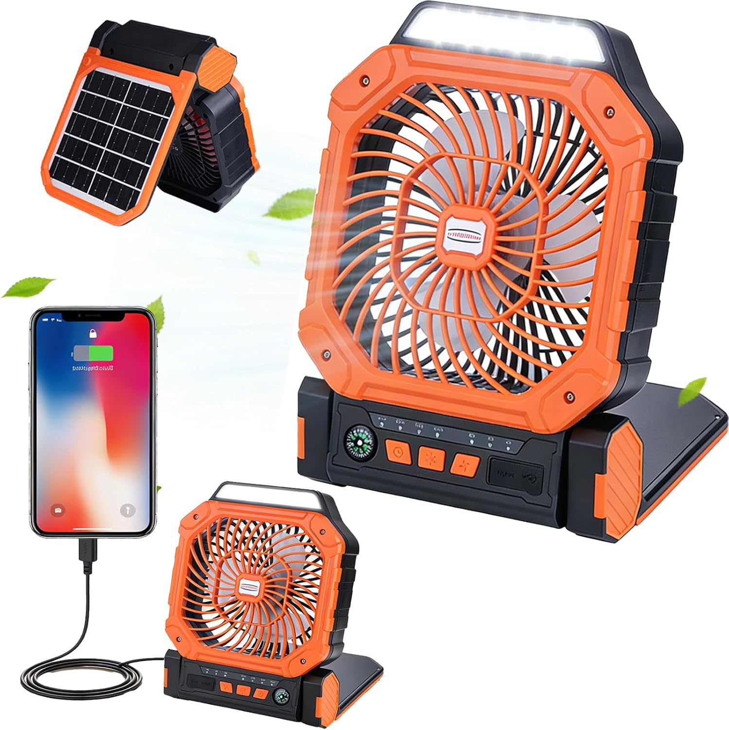 X16 Solar Rechargeable Fan